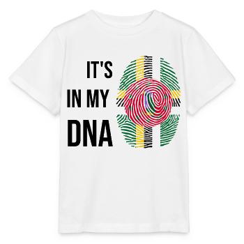 Dominique Idée de vacances sur les îles des Caraïbes - T-shirt bio MINI CREATOR Stanley/Stella Enfant - blanc - Devant - Maike (125cm)