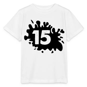 Blobs 15 - Stanley/Stella MINI CREATOR Kids’ T-Shirt - white - Front - Maike (125cm)