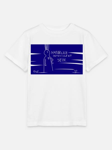 Natürlich intelligent sein. - Stanley/Stella Kinder T-Shirt MINI CREATOR - Weiß