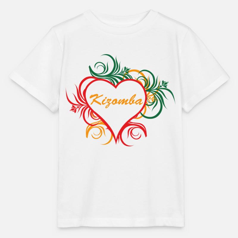 Kizomba im Herzen - Stanley/Stella Kinder T-Shirt MINI CREATOR  - Weiß