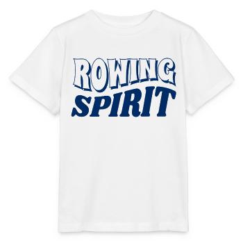 Rowing Spirit - Rudern - Ruderer - Ruderin - Stanley/Stella Kinder T-Shirt MINI CREATOR  - Weiß - Vorne - Maike (125cm)