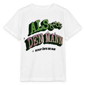 womancontest mädchen ansage frauenrechte - Stanley/Stella Kinder T-Shirt MINI CREATOR  - Weiß - Vorne - Maike (125cm)