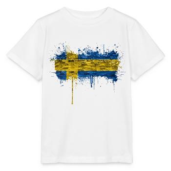 Schweden Flaka Schwedisch Schwedisch Schwedisch Nordisch - Stanley/Stella Kinder T-Shirt MINI CREATOR  - Weiß - Vorne - Maike (125cm)