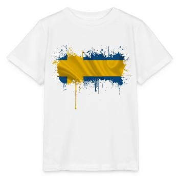Schweden Flaka Schwedisch Schwedisch Schwedisch Nordisch - Stanley/Stella Kinder T-Shirt MINI CREATOR  - Weiß - Vorne - Maike (125cm)