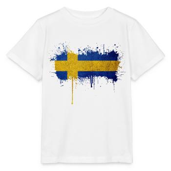 Suède Flaka Suédois suédophone Suédois Nordique suédois - T-shirt bio MINI CREATOR Stanley/Stella Enfant - blanc - Devant - Maike (125cm)