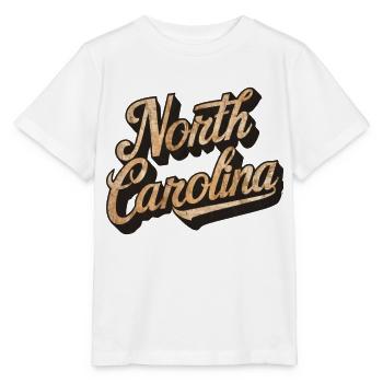 North Carolina - Stanley/Stella Kinder T-Shirt MINI CREATOR  - Weiß - Vorne - Maike (125cm)
