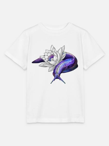 Lotus Schnecke - Stanley/Stella Kinder T-Shirt MINI CREATOR - Weiß