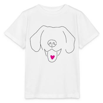 Woof - Stanley/Stella MINI CREATOR Kids’ T-Shirt - white - Front - Maike (125cm)