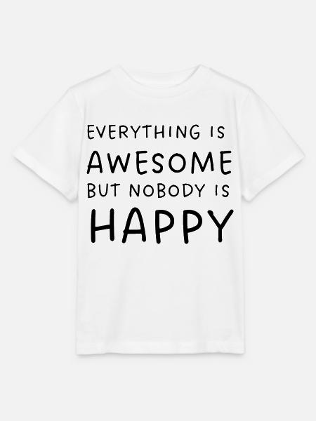 EVERYTHING IS - Stanley/Stella Kinder T-Shirt MINI CREATOR - Weiß