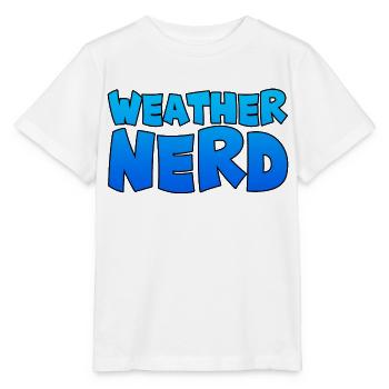 Weather Nerd - Stanley/Stella MINI CREATOR Kids’ T-Shirt - white - Front - Maike (125cm)