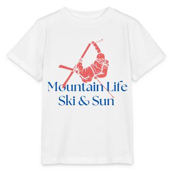 Séjours au ski - Tyrol - Forfaits ski - Ski - T-shirt bio MINI CREATOR Stanley/Stella Enfant - blanc - Devant - Maike (125cm)