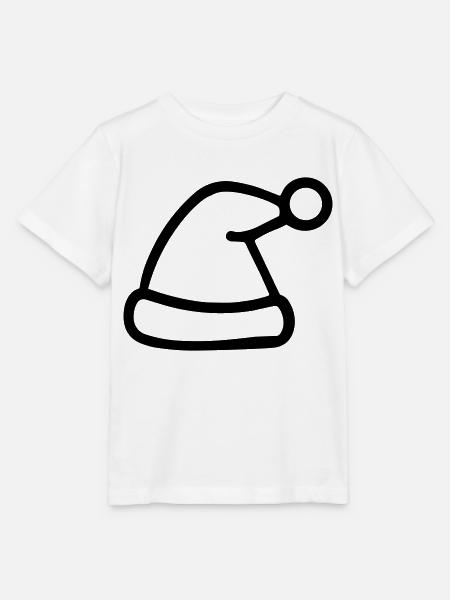 Weihnachtsmütze - Stanley/Stella Kinder T-Shirt MINI CREATOR - Weiß