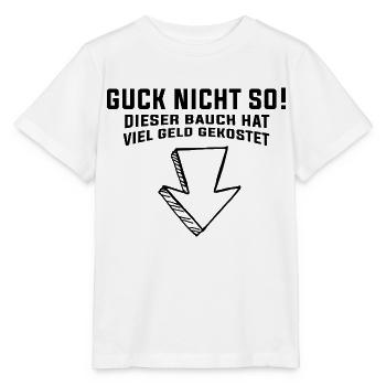 Dicton drôle image humour drôle idée cadeau - T-shirt bio MINI CREATOR Stanley/Stella Enfant - blanc - Devant - Maike (125cm)