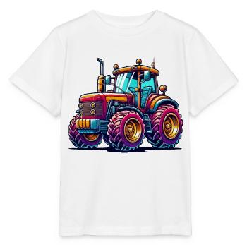 Tractor - Stanley/Stella MINI CREATOR Kids’ T-Shirt - white - Front - Maike (125cm)