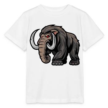 Mammut Comic - Stanley/Stella Kinder T-Shirt MINI CREATOR  - Weiß - Vorne - Maike (125cm)