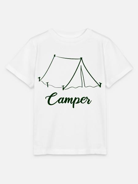 zelt - Stanley/Stella Kinder T-Shirt MINI CREATOR - Weiß
