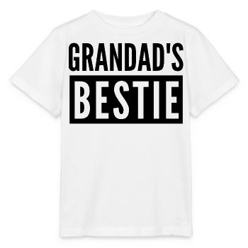 GRANDAD'S BESTIE - Stanley/Stella MINI CREATOR Kids’ T-Shirt - white - Front - Maike (125cm)