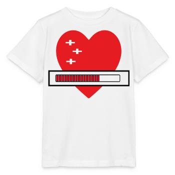 Santé Cardiaque - T-shirt bio MINI CREATOR Stanley/Stella Enfant - blanc - Devant - Maike (125cm)