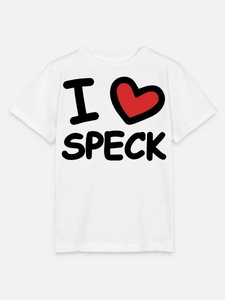 I Love Speck - Stanley/Stella Kinder T-Shirt MINI CREATOR - Weiß