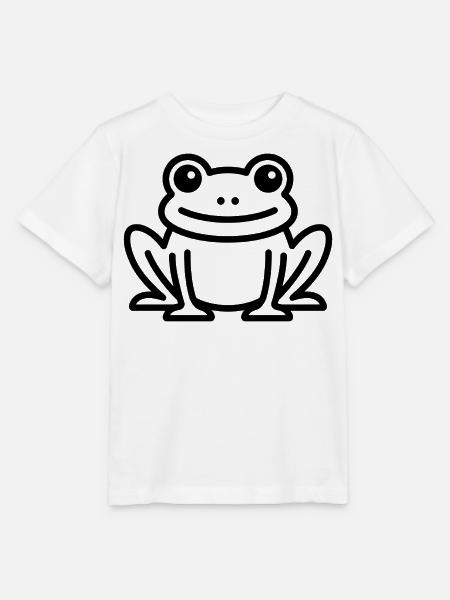 Kröte - Stanley/Stella Kinder T-Shirt MINI CREATOR - Weiß