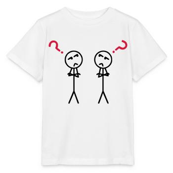 Questionmarks - Stanley/Stella Kinder T-Shirt MINI CREATOR  - Weiß - Vorne - Maike (125cm)