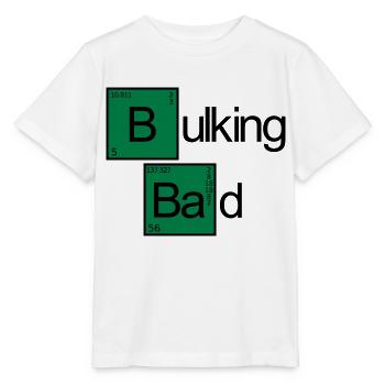 Bulking Bad - Stanley/Stella MINI CREATOR Kids’ T-Shirt - white - Front - Maike (125cm)