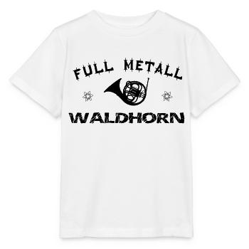 Volksmusik fm Waldhorn - Stanley/Stella Kinder T-Shirt MINI CREATOR  - Weiß - Vorne - Maike (125cm)