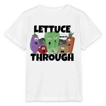 durch Salat - Stanley/Stella Kinder T-Shirt MINI CREATOR  - Weiß - Vorne - Maike (125cm)