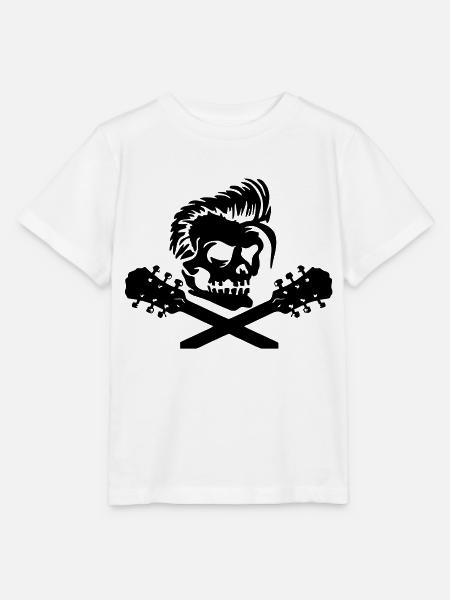 gitarre - Stanley/Stella Kinder T-Shirt MINI CREATOR - Weiß