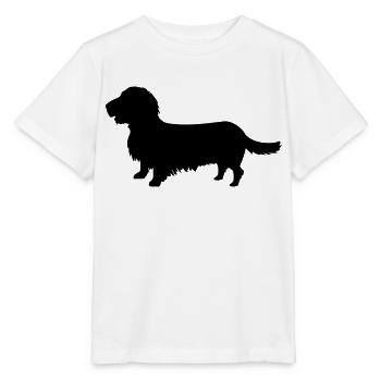Rough-haired dachshund - Stanley/Stella MINI CREATOR Kids’ T-Shirt - white - Front - Maike (125cm)