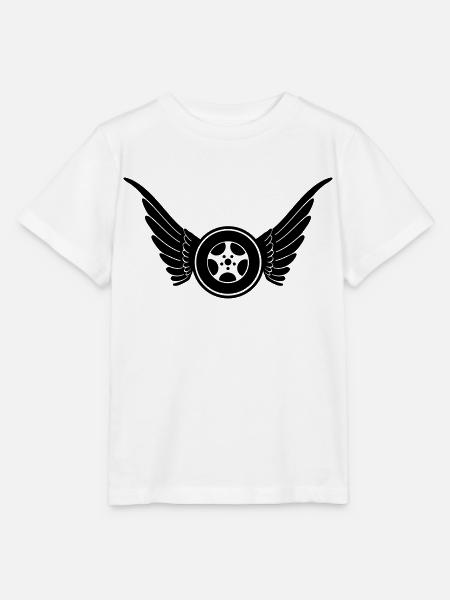 Auto Schutzengel - Stanley/Stella Kinder T-Shirt MINI CREATOR  - Weiß
