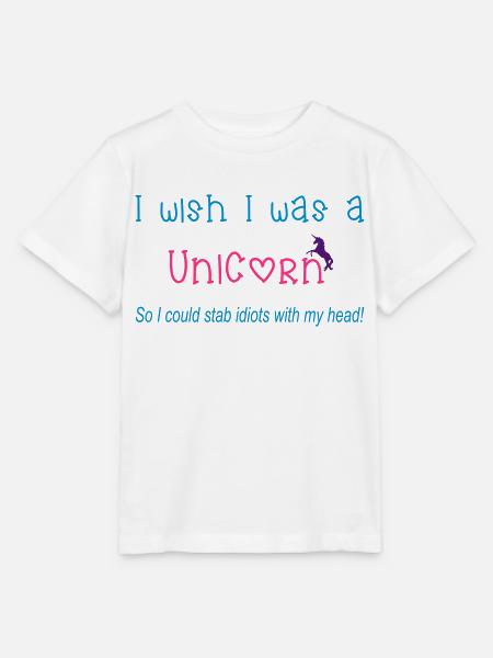 Unicorn - Stanley/Stella Kinder T-Shirt MINI CREATOR  - Weiß