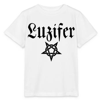 (luzifer2) - Stanley/Stella Kinder T-Shirt MINI CREATOR  - Weiß - Vorne - Maike (125cm)