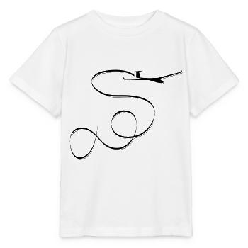 Glider glider glider gift ideas - Stanley/Stella MINI CREATOR Kids’ T-Shirt - white - Front - Maike (125cm)