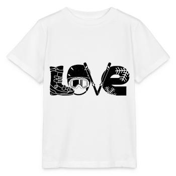 Ski Rider T-Shirts | Apre ski ski area gifts - Stanley/Stella MINI CREATOR Kids’ T-Shirt - white - Front - Maike (125cm)