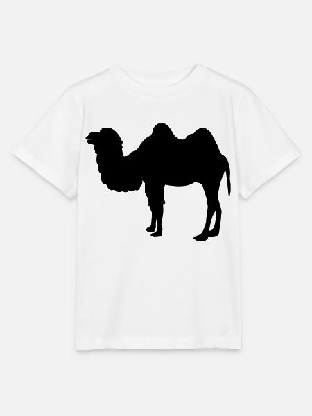 kamel - Stanley/Stella Kinder T-Shirt MINI CREATOR  - Weiß