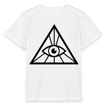 eye - Stanley/Stella MINI CREATOR Kids’ T-Shirt - white - Front - Maike (125cm)