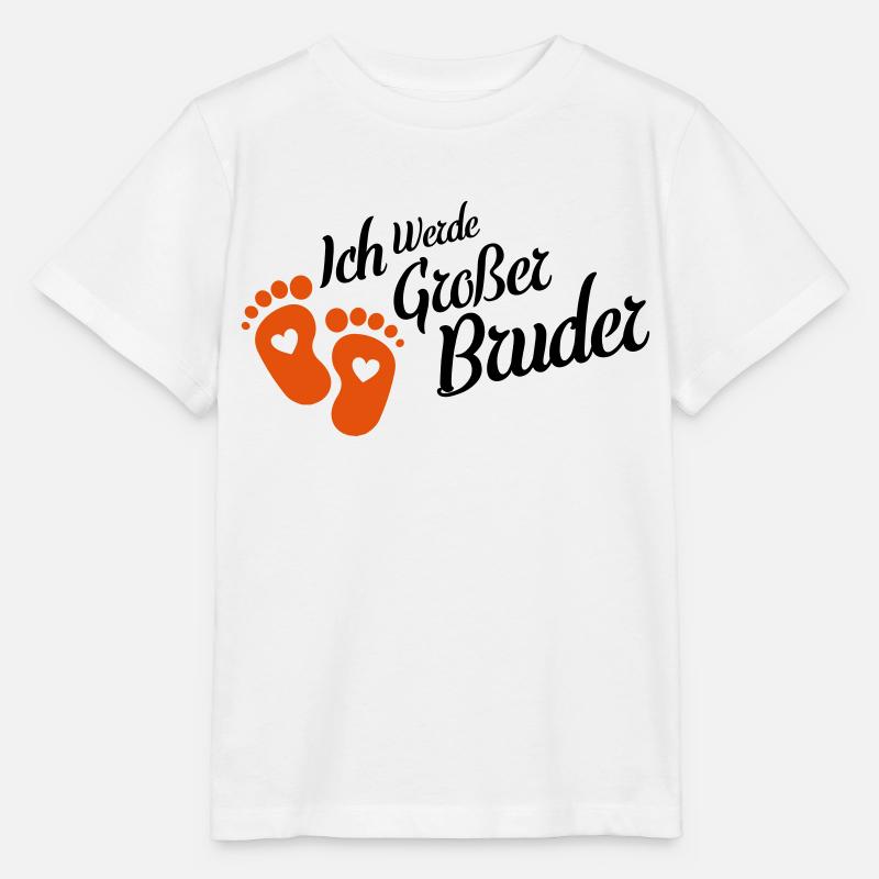 ich werde grosser bruder - Stanley/Stella Kinder T-Shirt MINI CREATOR  - Weiß