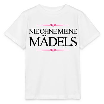 nie ohne meine mädels design - Stanley/Stella Kinder T-Shirt MINI CREATOR  - Weiß - Vorne - Maike (125cm)