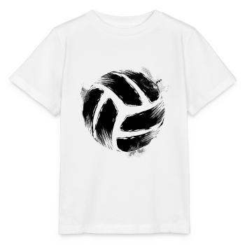 Volleyball player | Volleyball team player gifts - Stanley/Stella MINI CREATOR Kids’ T-Shirt - white - Front - Maike (125cm)