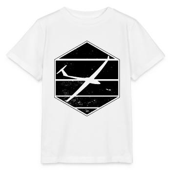 Gliding | Glider gliding gifts - Stanley/Stella MINI CREATOR Kids’ T-Shirt - white - Front - Maike (125cm)