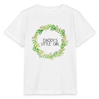 DADDY ́S LITTLE GIRL! - Stanley/Stella MINI CREATOR Kids’ T-Shirt - white - Front - Maike (125cm)