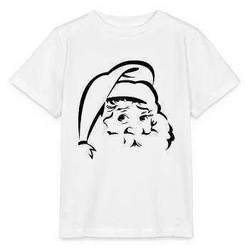 Nikolaus Weihnachtsmann - Stanley/Stella Kinder T-Shirt MINI CREATOR  - Weiß - Vorne - Maike (125cm)