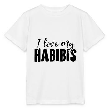 Habibi's | Arab Yallah Habibo Arabic Gifts - Stanley/Stella MINI CREATOR Kids’ T-Shirt - white - Front - Maike (125cm)