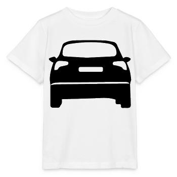 Voiture - T-shirt bio MINI CREATOR Stanley/Stella Enfant - blanc - Devant - Maike (125cm)