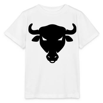 Bull - Stanley/Stella MINI CREATOR Kids’ T-Shirt - white - Front - Maike (125cm)