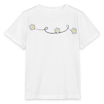 Edelweiss - T-shirt bio MINI CREATOR Stanley/Stella Enfant - blanc - Devant - Maike (125cm)