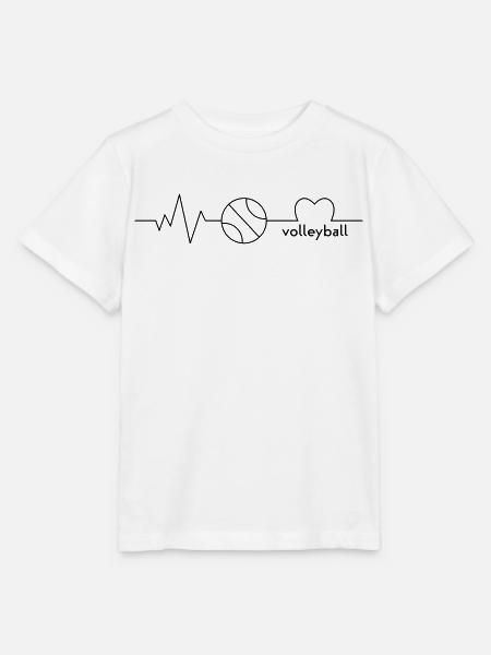 volleybal - Stanley/Stella Kinder-T-shirt MINI CREATOR  - wit