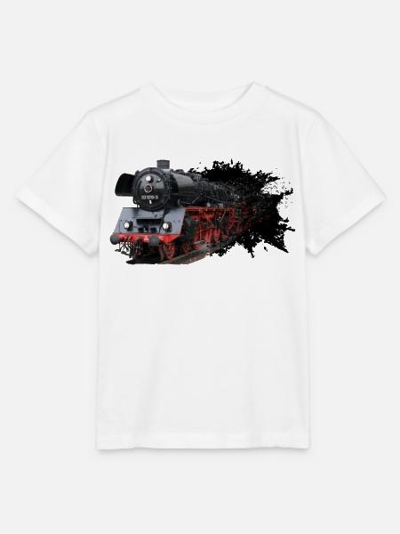 Dampflok 03 1010 - Stanley/Stella Kinder T-Shirt MINI CREATOR - Weiß