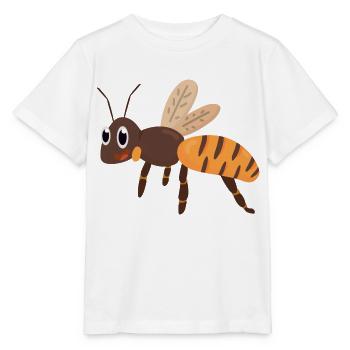 Abeille Bourdon - T-shirt bio MINI CREATOR Stanley/Stella Enfant - blanc - Devant - Maike (125cm)